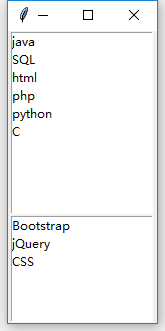 python GUI图形编程(Tkinter)快速入门