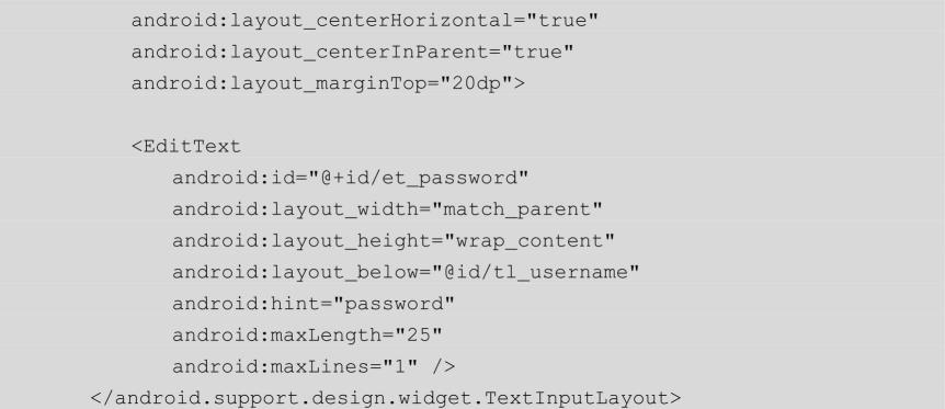 Android开发之TextlnputLayout详解