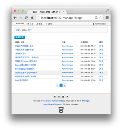 经典python实战项目blog源码学习