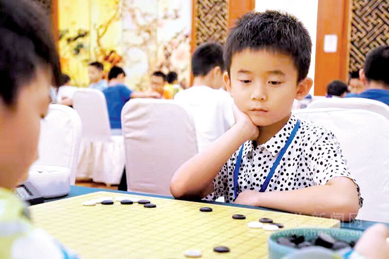 张歆宇8岁获得了全国冠军