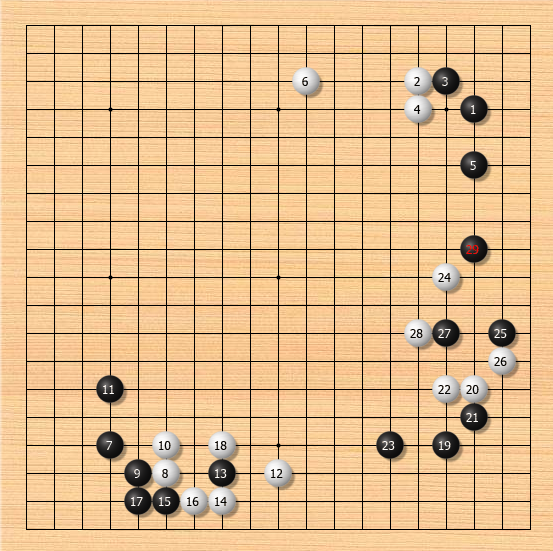 AI新定式【俗手尖顶变好手】