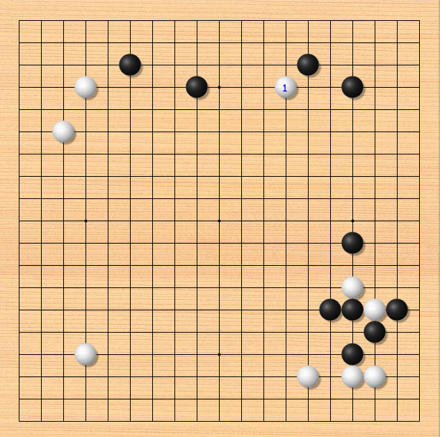 【AI围棋攻击法1】对付肩冲-先镇后爬