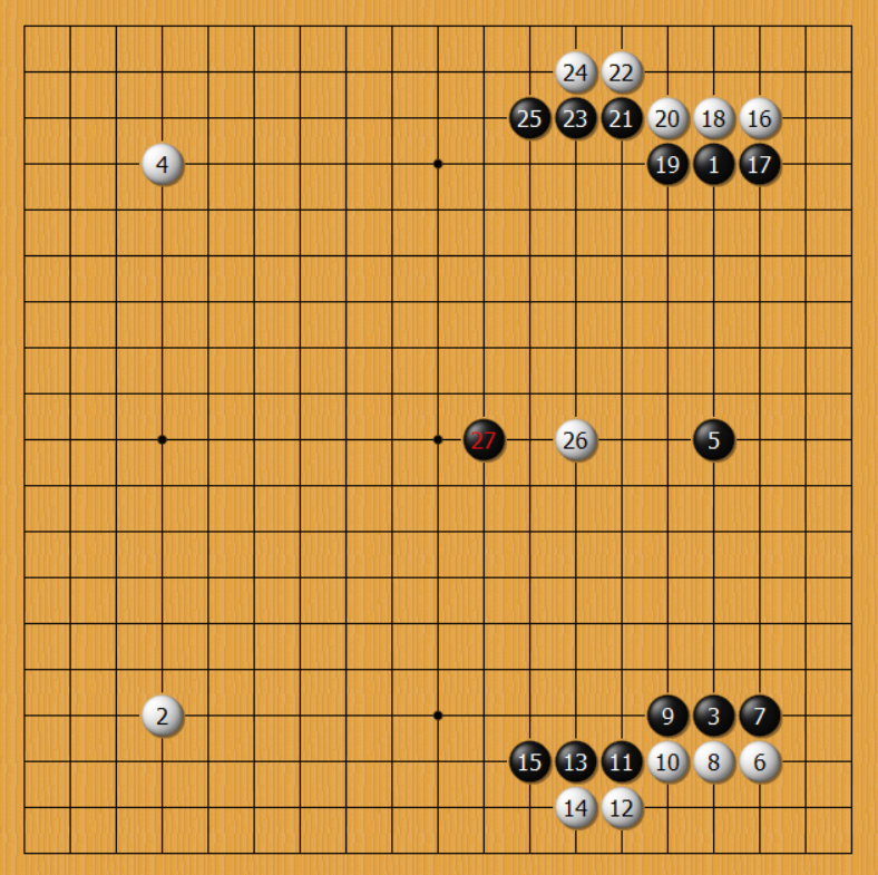 围棋经典错误：围巨空，强杀棋