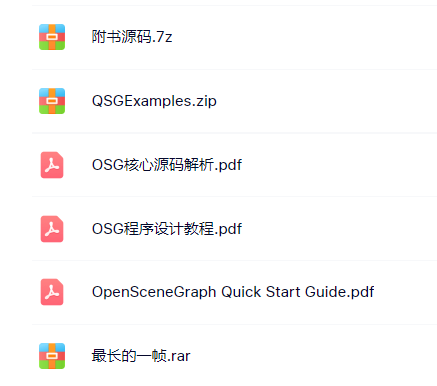 osg教程及数据资源下载